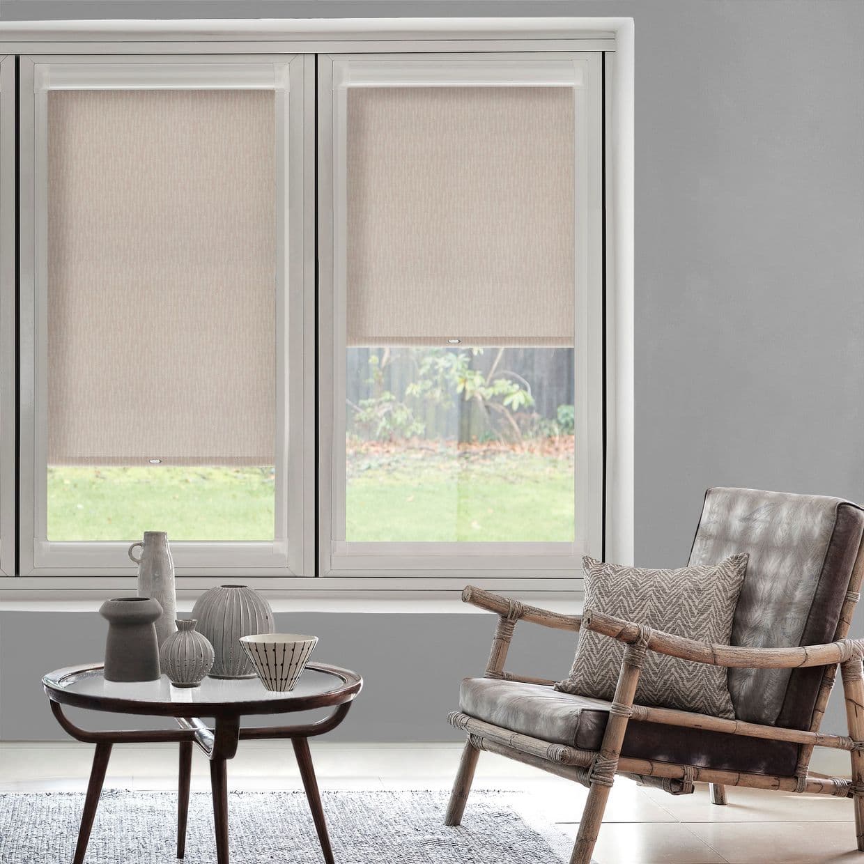 Eleanor Mallow Perfect Fit Roller blind
