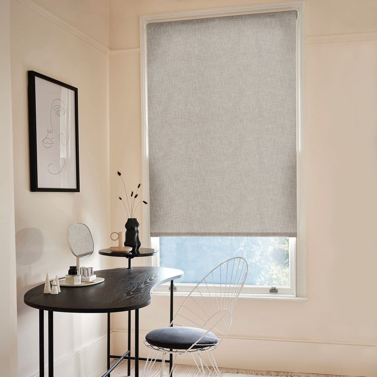 Naomi Cashmere Roller Blind