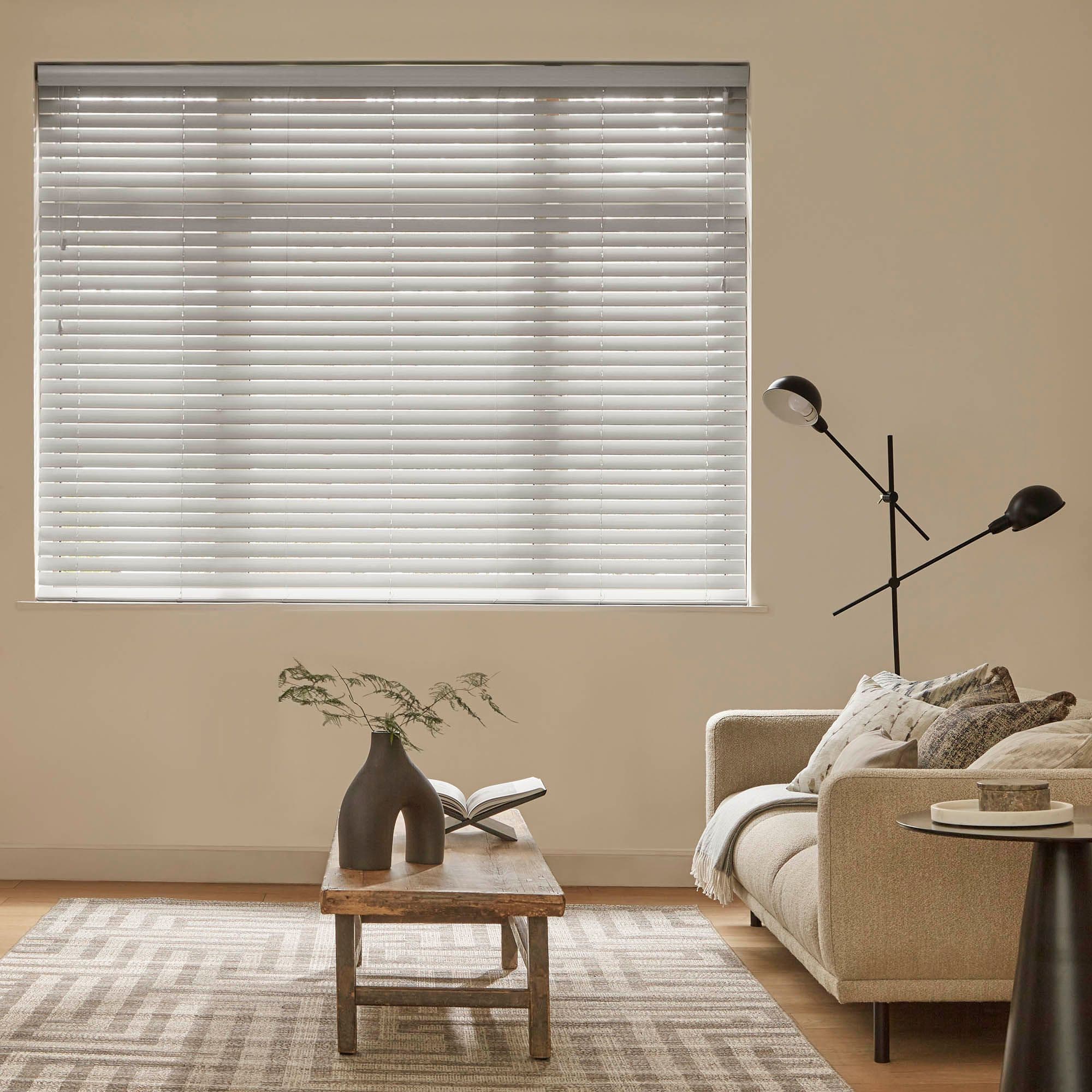 Ellwood Silver Grey Wooden blind