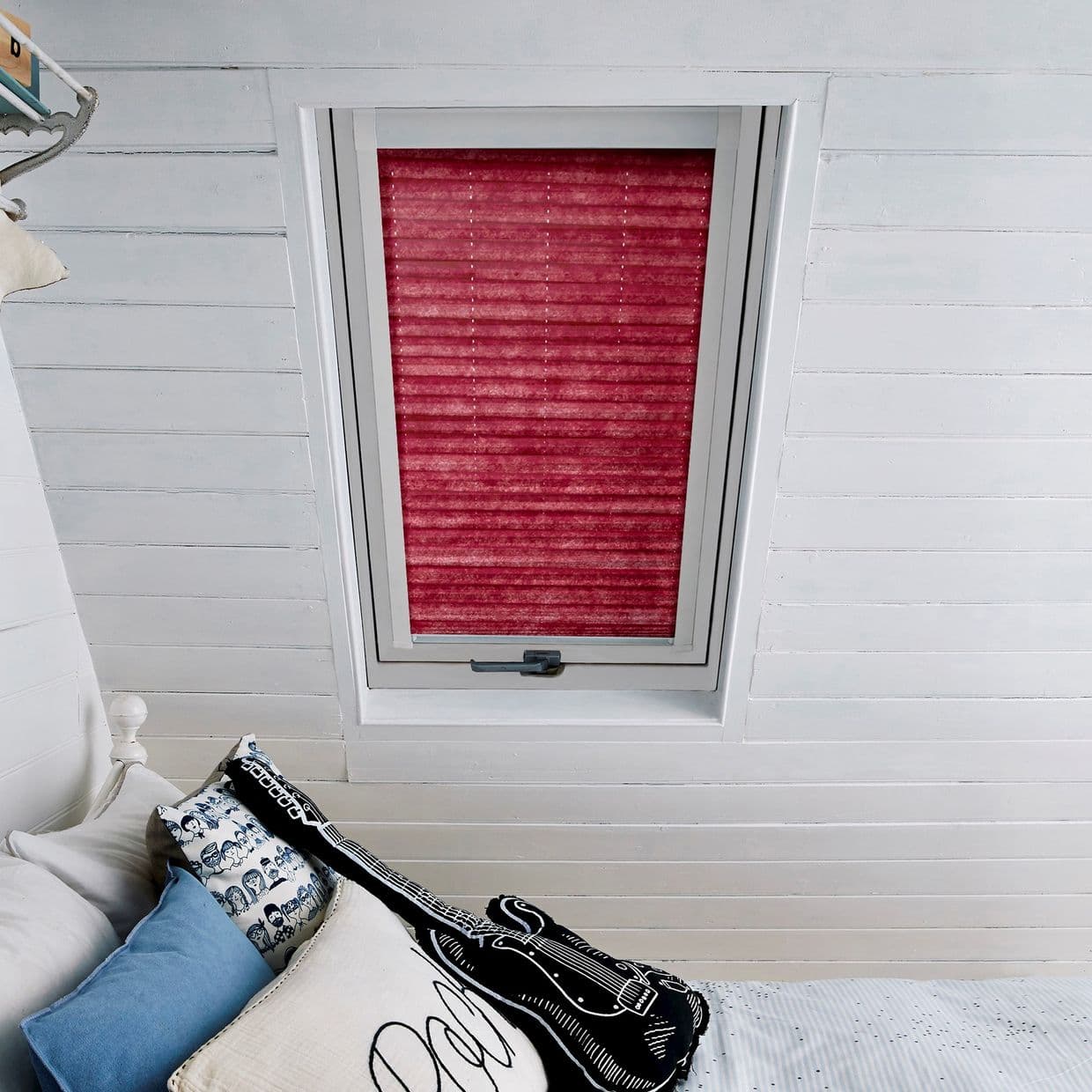 Thermashade Red Skylight Pleated Blind