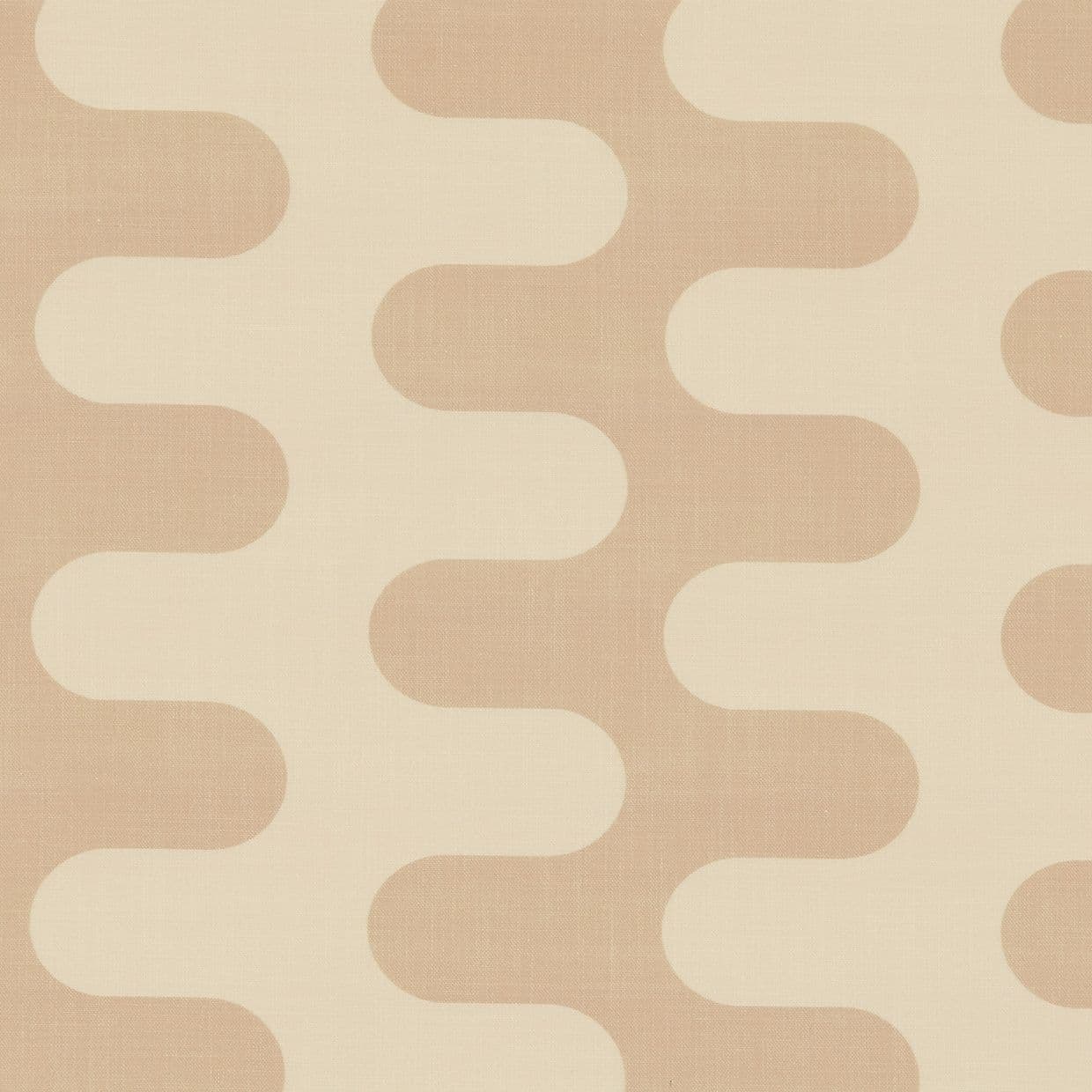 Retro Wave Sepia Curtain