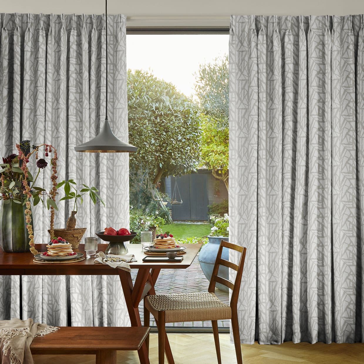 Alder Grey Curtain