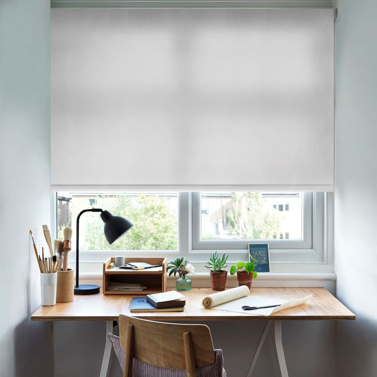 Prism Snow Roller Blind