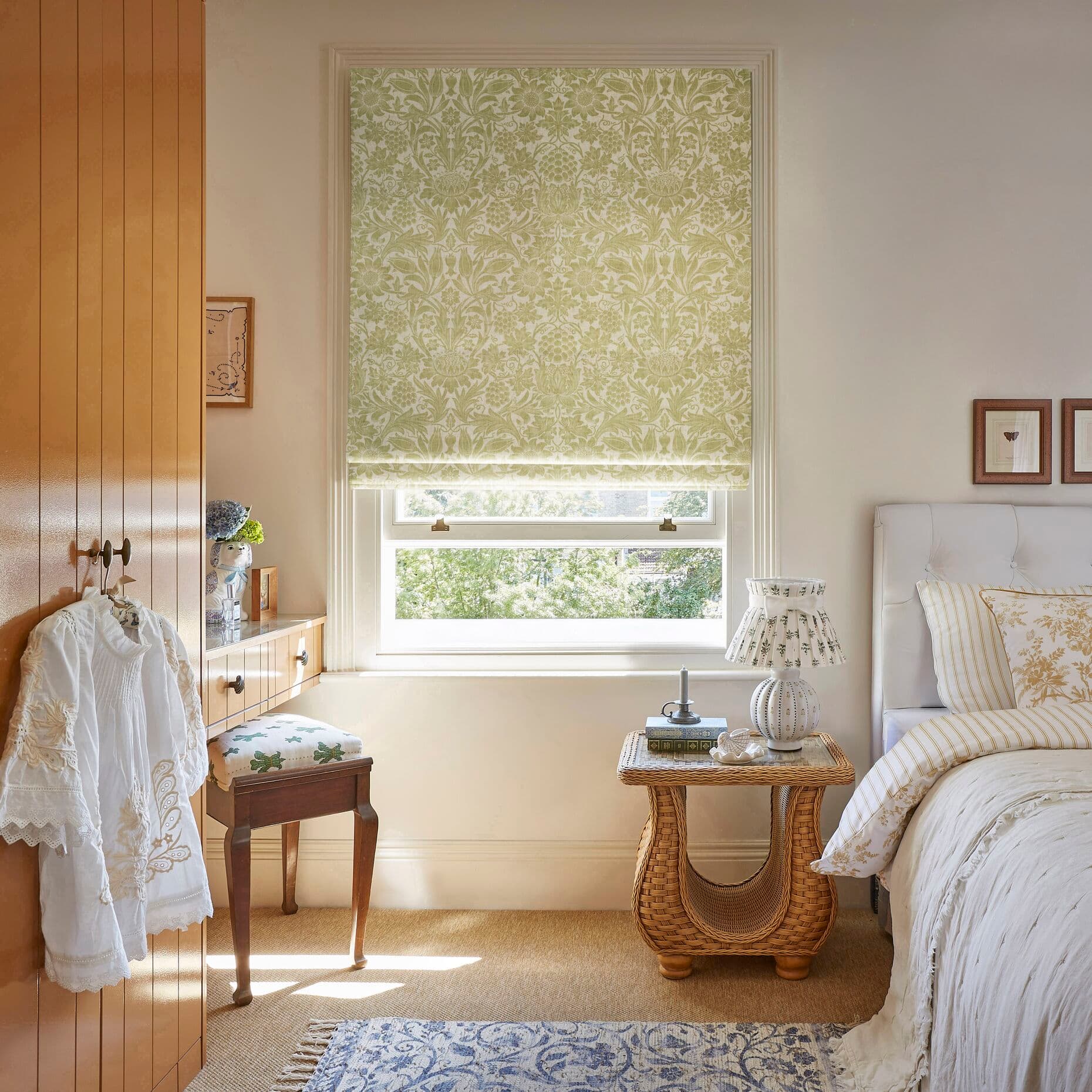 Sunflower Harvest Roman Blind