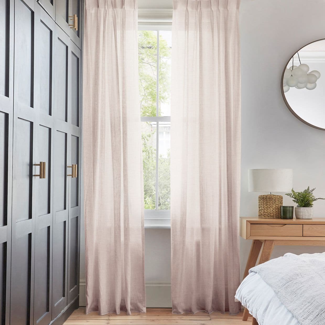 Serenity Linen Voile Curtain