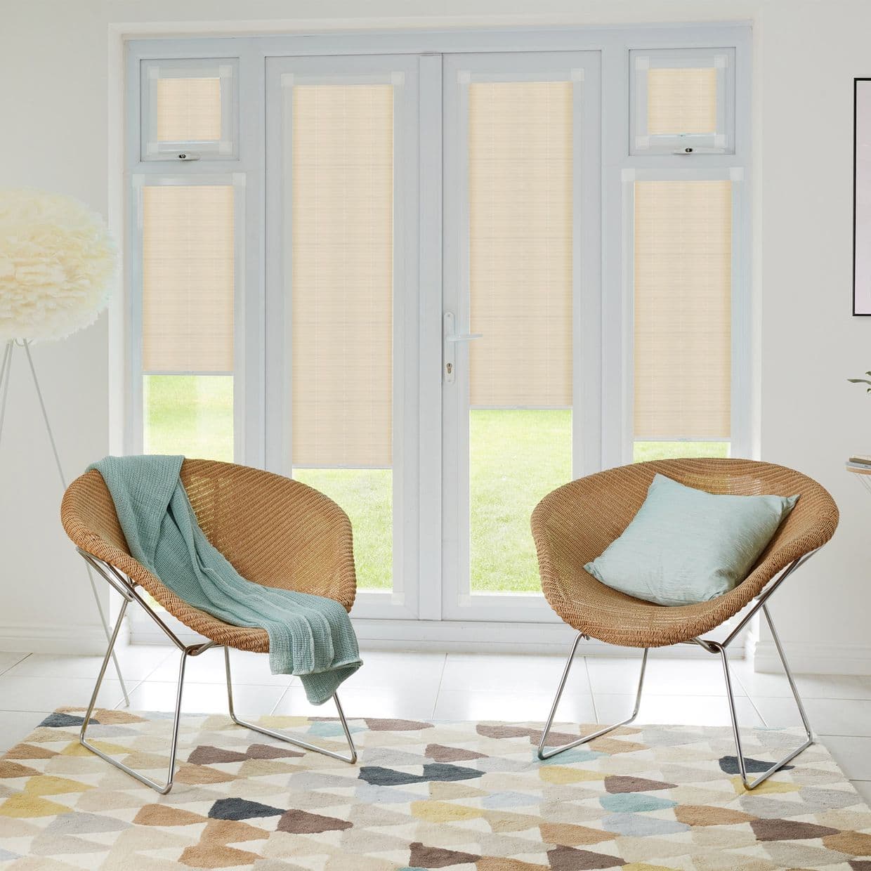 Alayna Natural Perfect fit Pleated blind