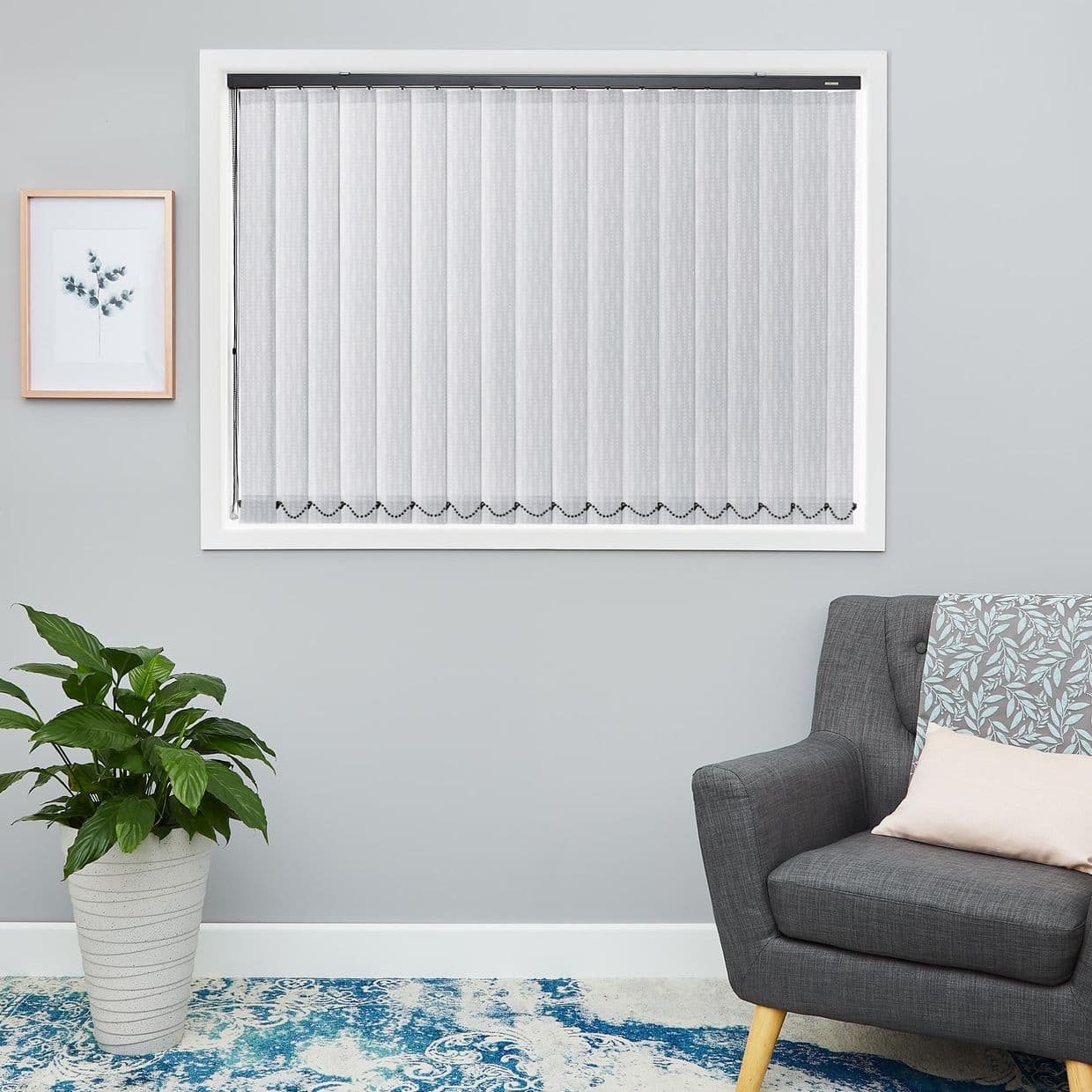 Linara Ash Vertical Blind