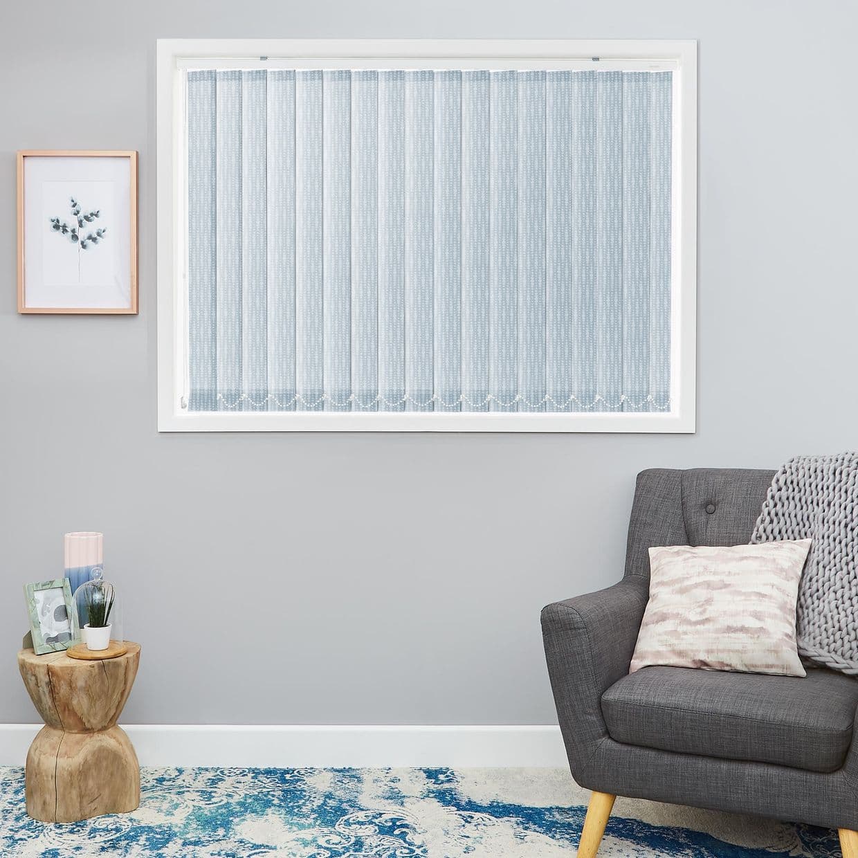 Linara Denim Vertical Blind