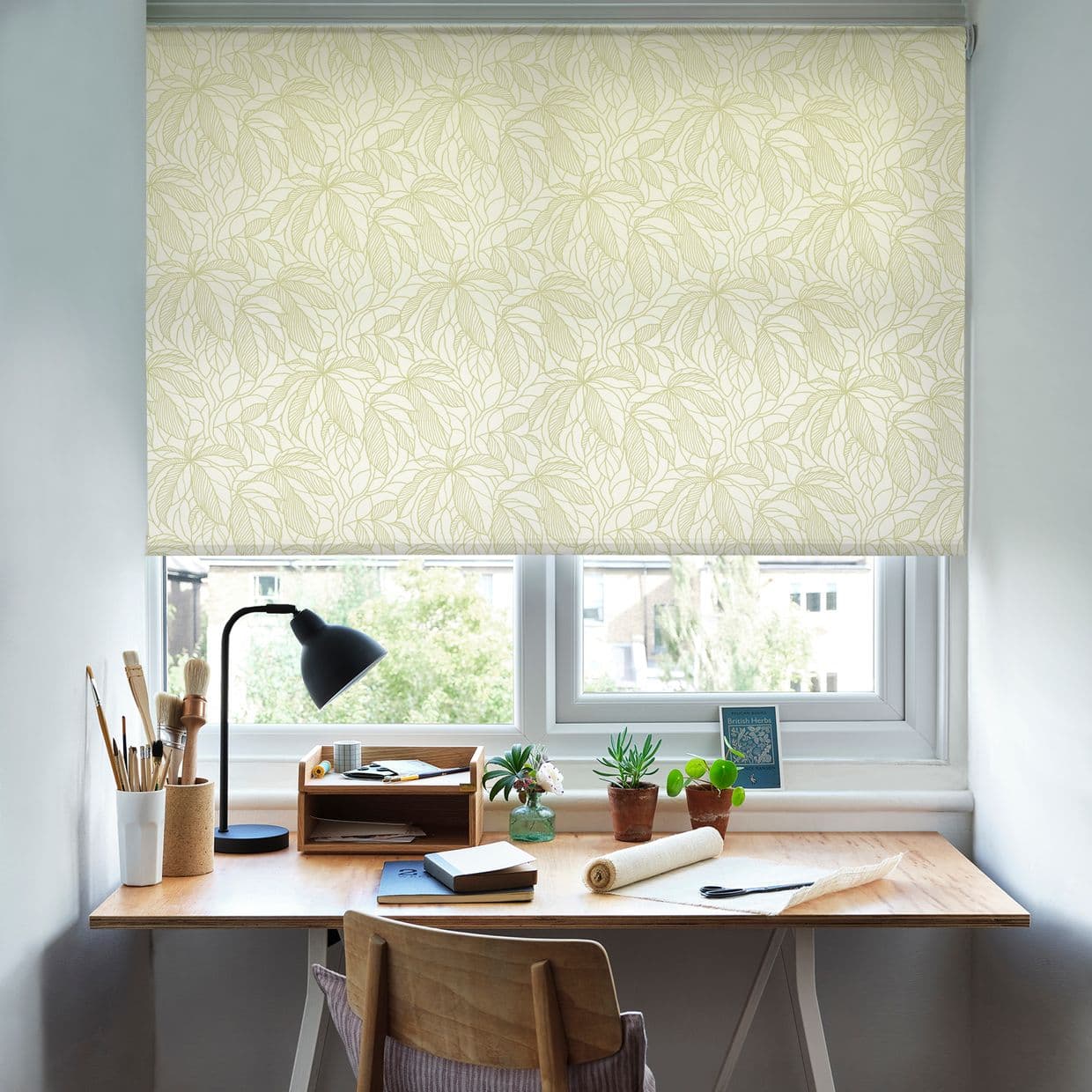 Greenery Tropical Roller Blind