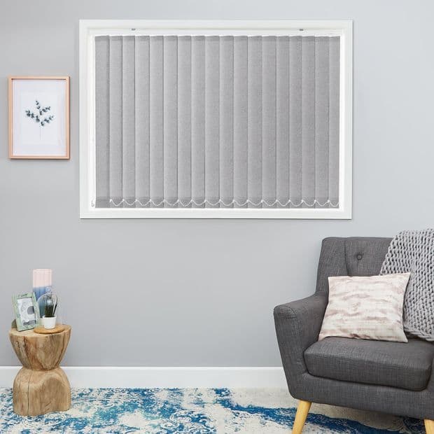 Travis Grey Vertical Blind