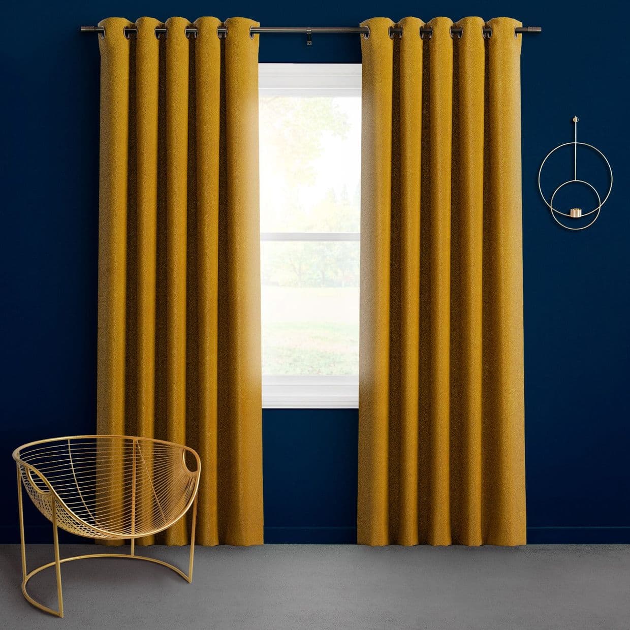 Darcia Velvet Aurum Curtain