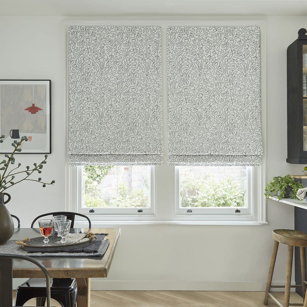 Matisse Mono Roman Blind
