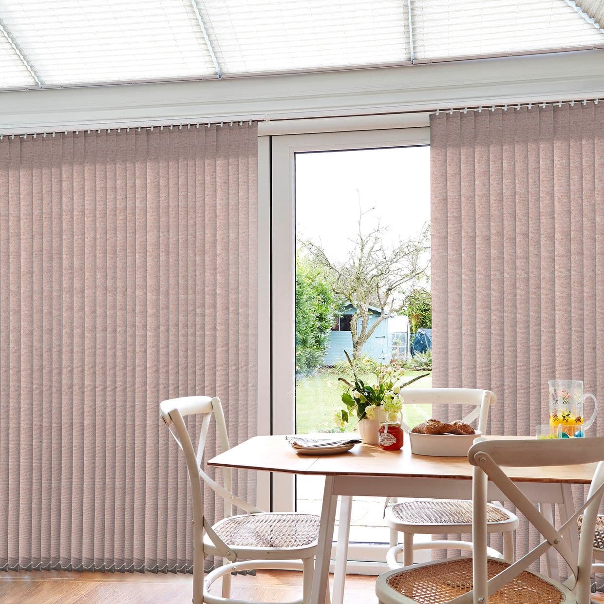 Atom Copper Conservatory Vertical Blind