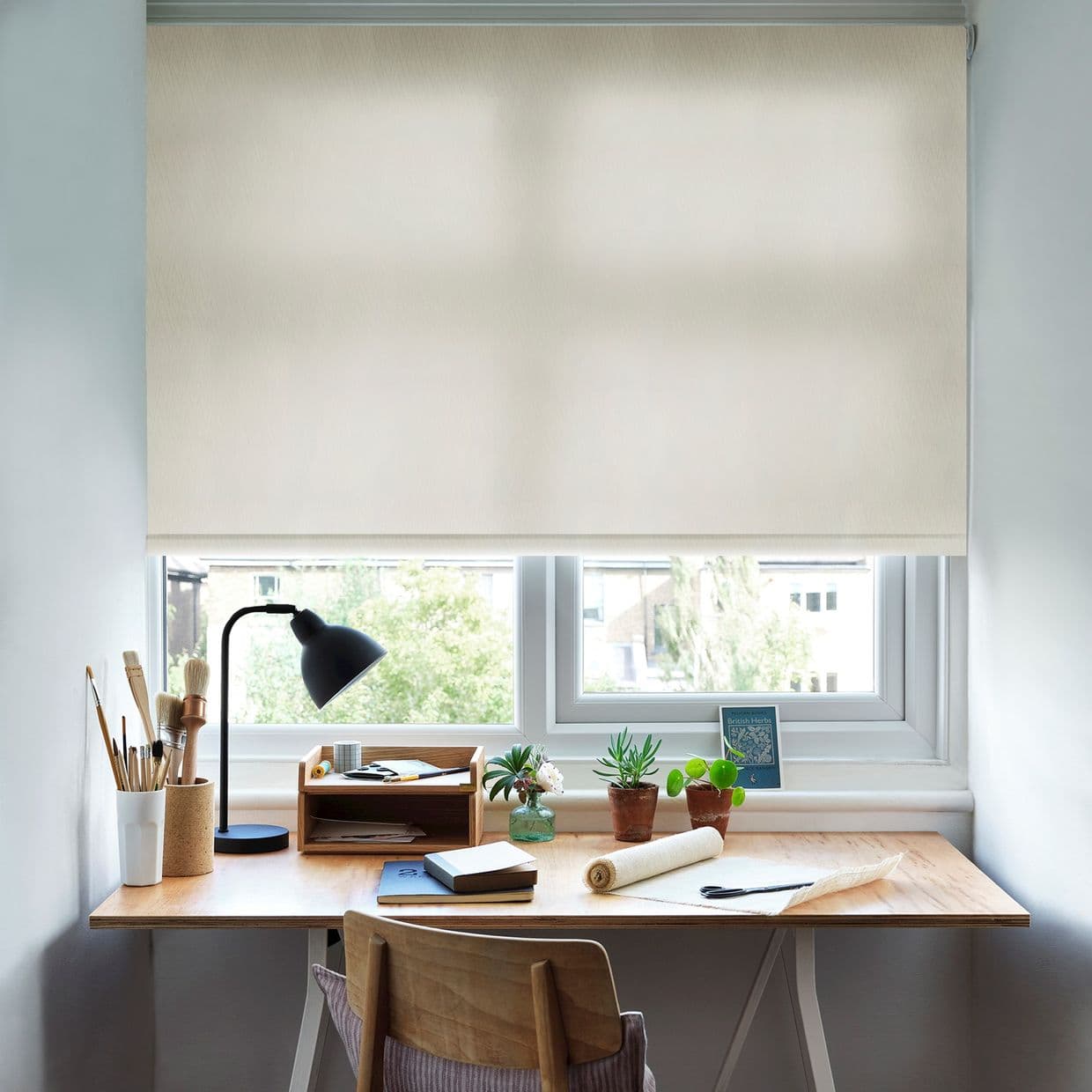 Prism Ivory Roller Blind