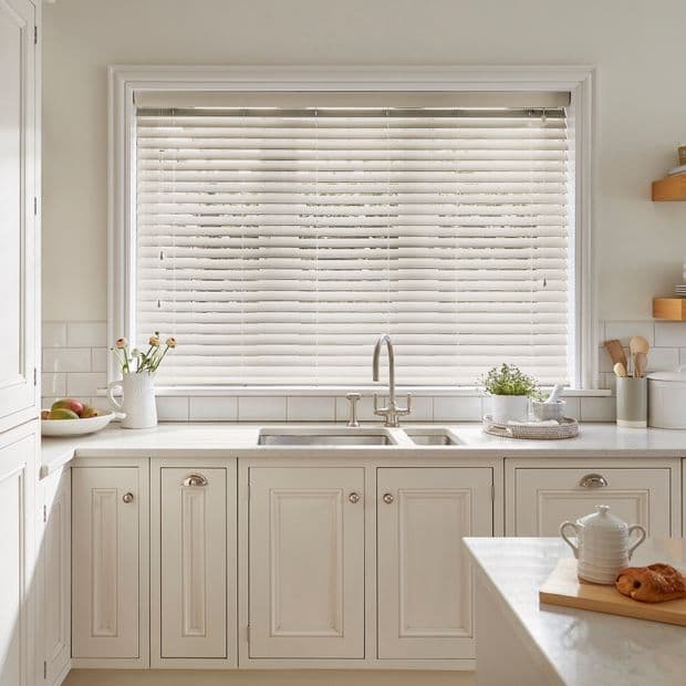 Haywood Java Cream Wooden Blind