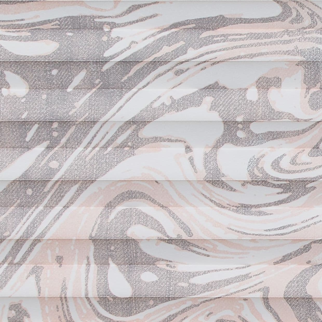 Quartz Pink/Grey Pleated Blind
