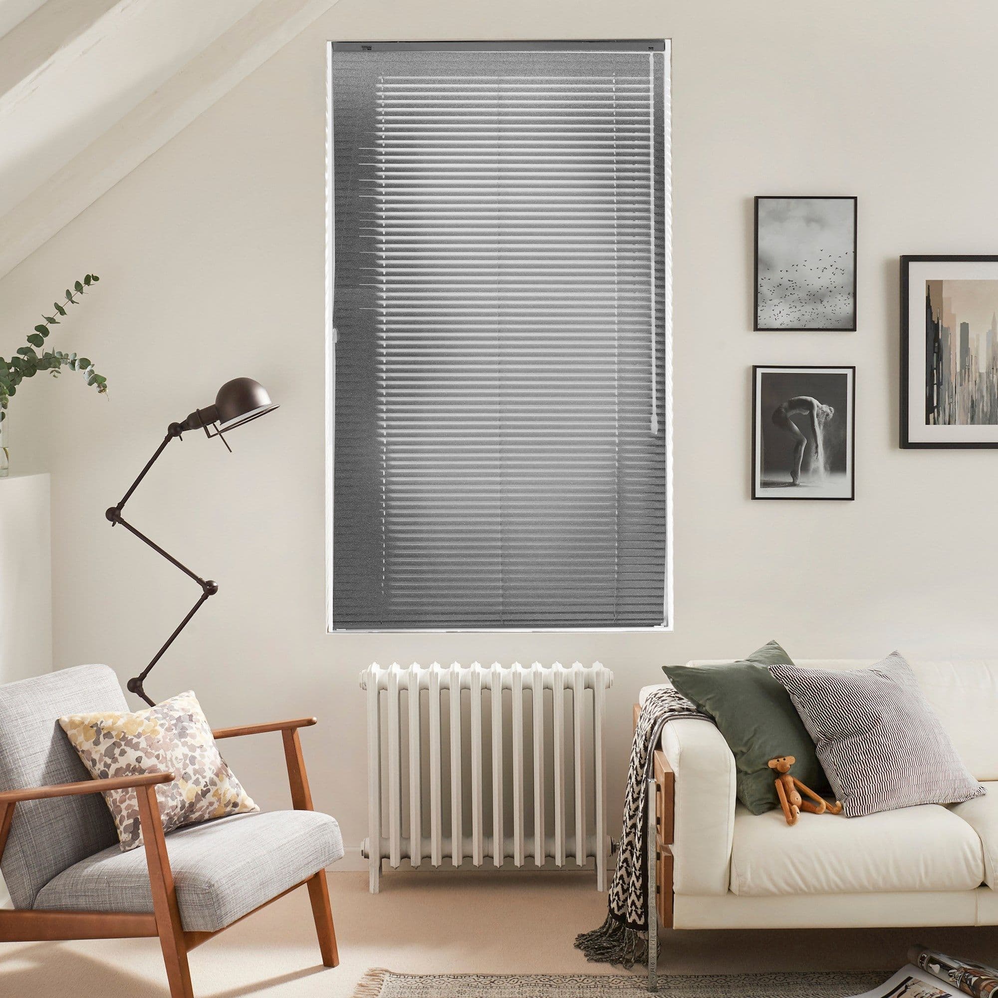 Special Finish Moonstone Perfect Fit Venetian blinds