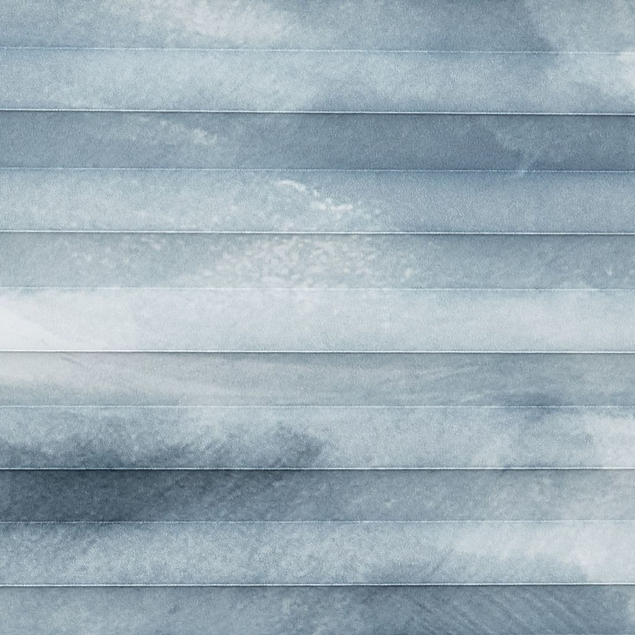 Ripple Blue Conservatory Roof Pleated Blind