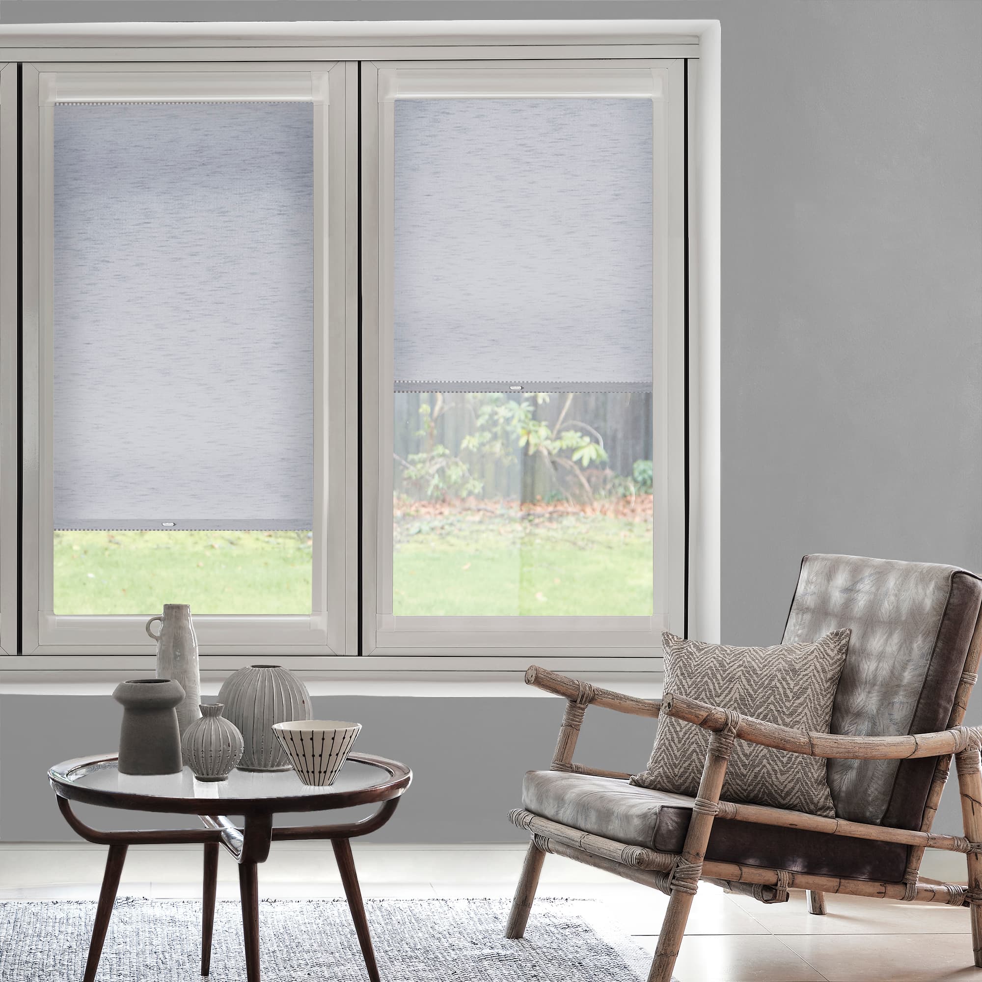Ravella Petrol Perfect Fit Roller blind