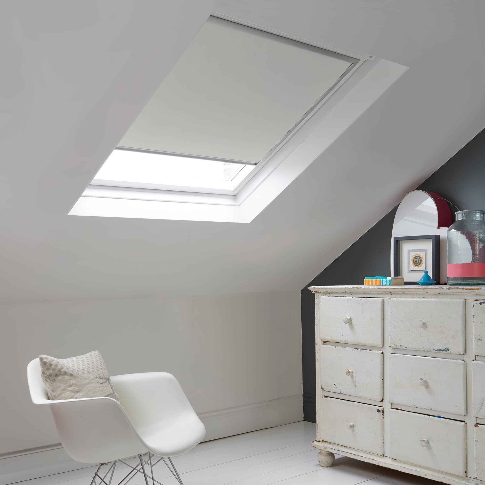 Ventura Steel PVC Skylight Roller Blind