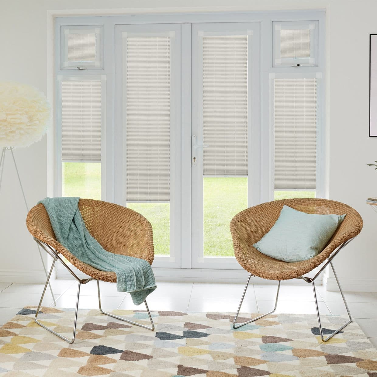 Zen Cream Perfect fit Pleated blind