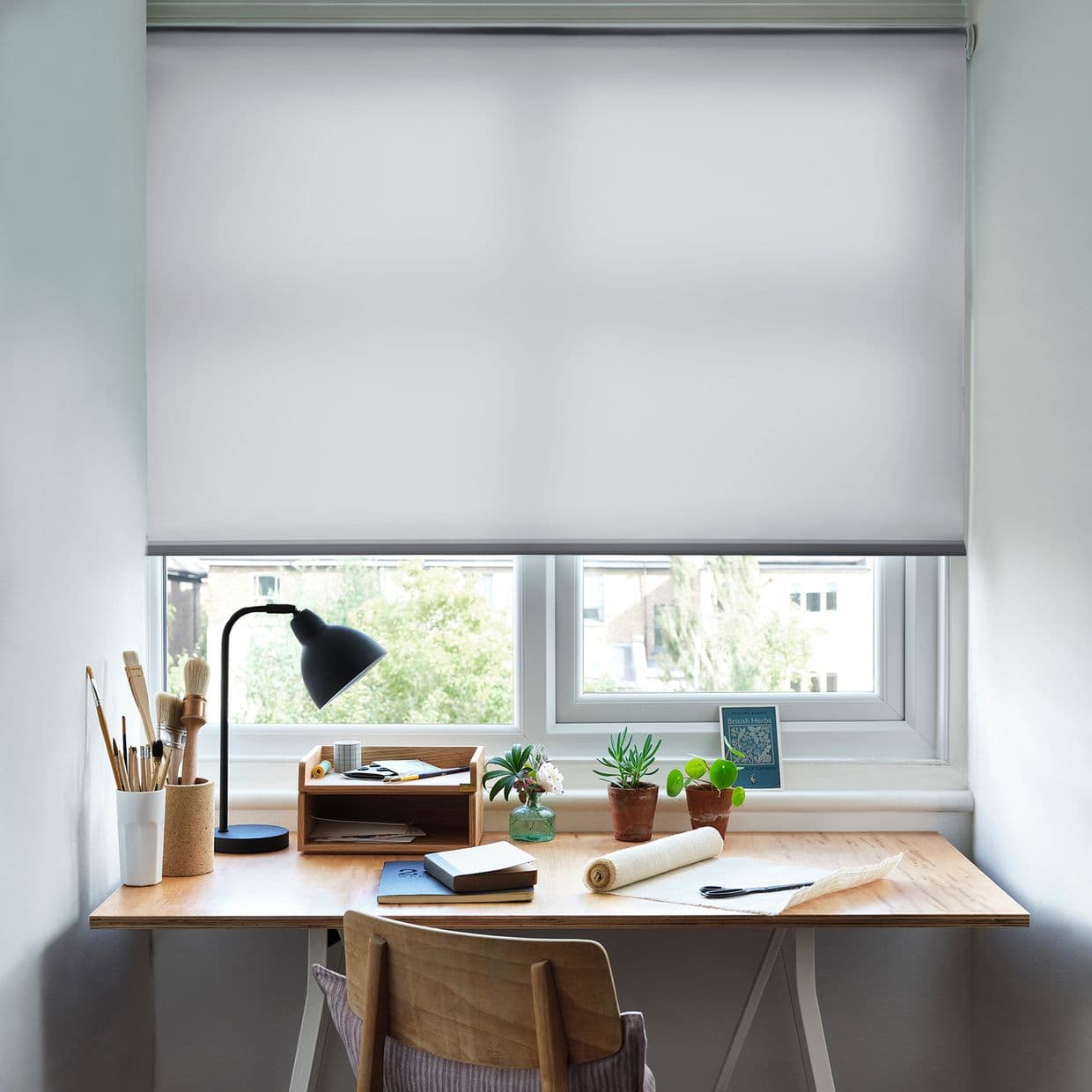 Acacia Silver Roller Blind