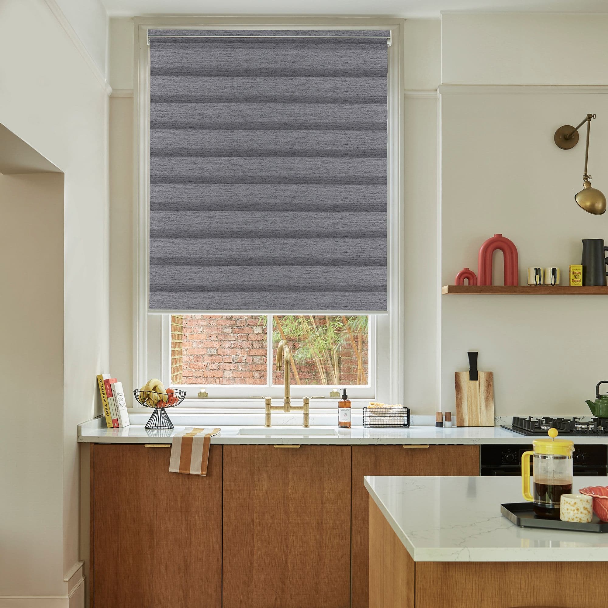 Twilight Grey Day and Night Blind