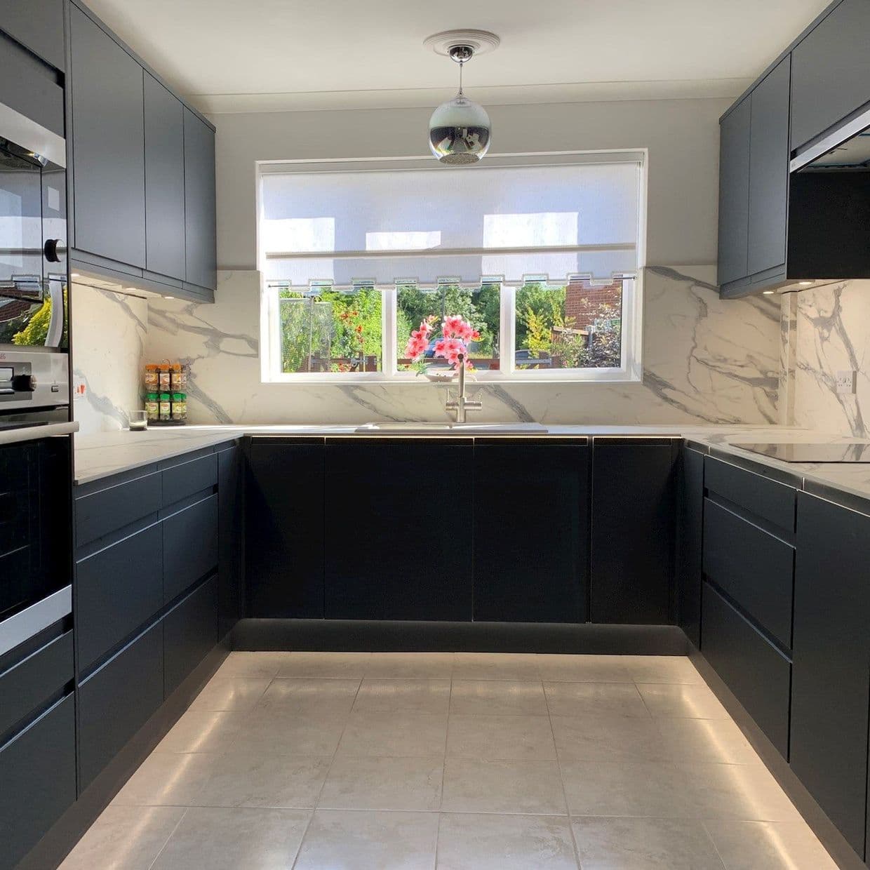 Sherbourne White Roller Blind