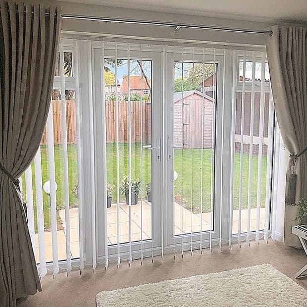 Florence White Vertical Blind