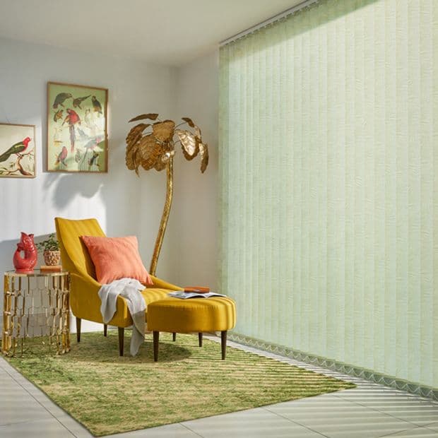 Hothouse Green Vertical Blind