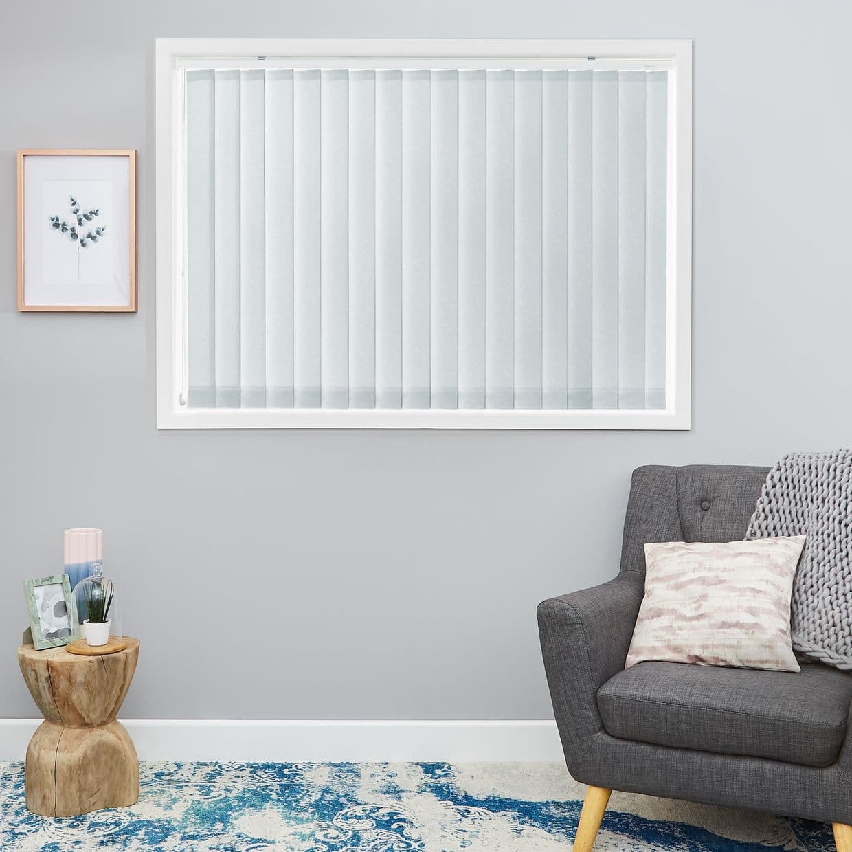 Kimono Cashmere Vertical Blind