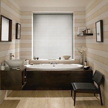 Sheer Luxury Brushed Nickel Perfect Fit Venetian blinds