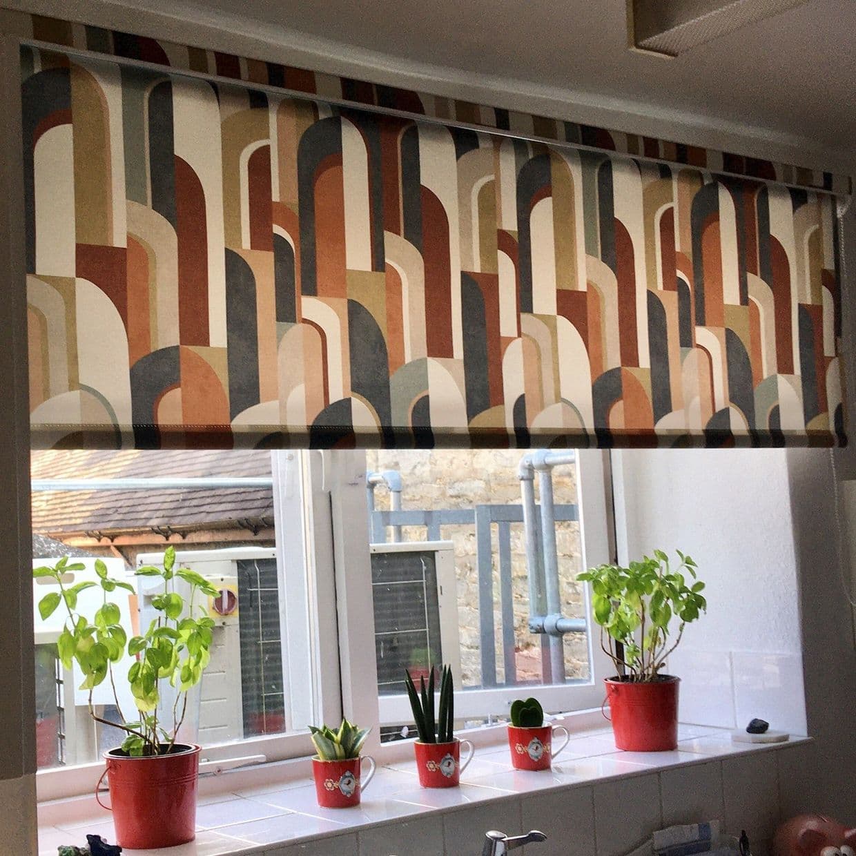 Bauhaus Sandstone Conservatory Roller blind